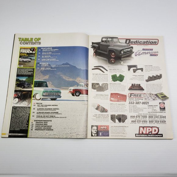 Classic Trucks Magazine Truckin Family Style March 2012 Volume 21 No 3 - Picture 2 of 13